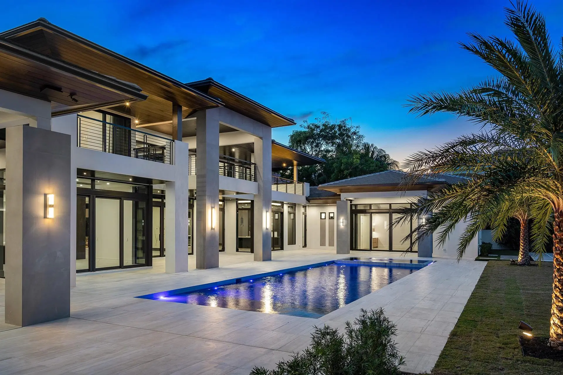 Thatch Palm Custom Build, Two Lots